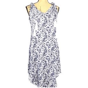 NWT Meaneor Loose Dress Breeze Comfortable Beaches Tassel Dress M